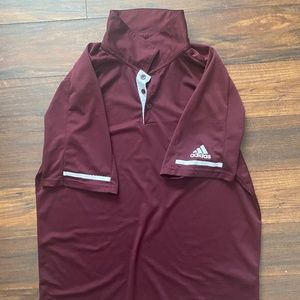 Men's Adidas Maroon Golf Polo